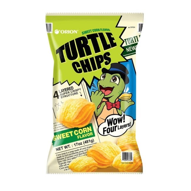 Sweet Corn Turtle Chips